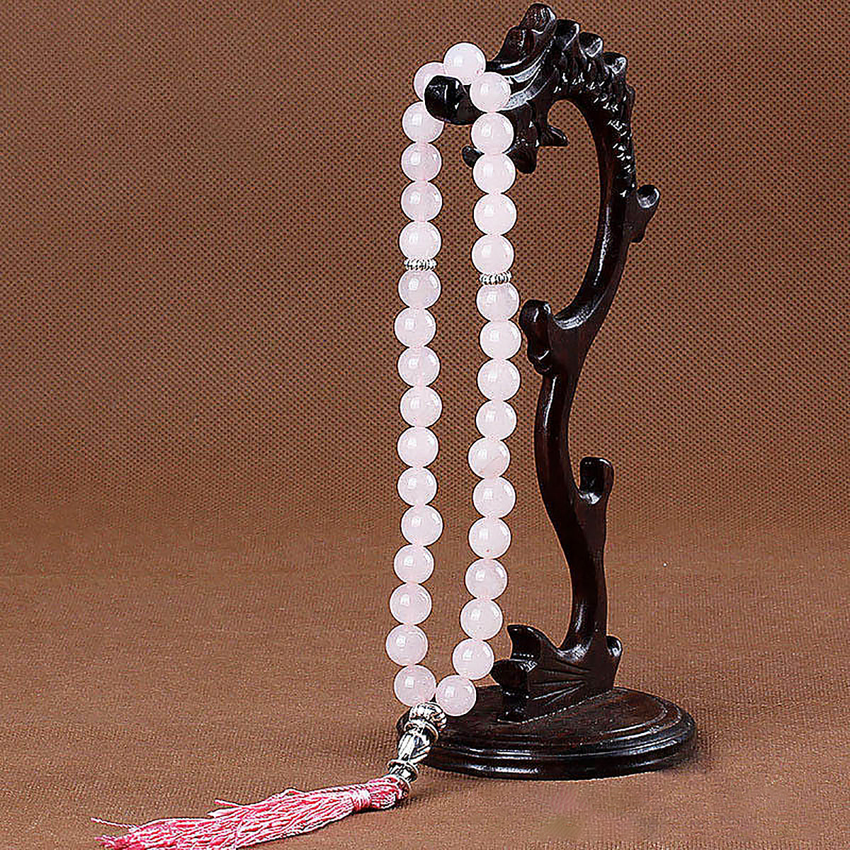 Agate Crystal Jade Beaded Bracelet 10mm Unisex Stretch Design-5