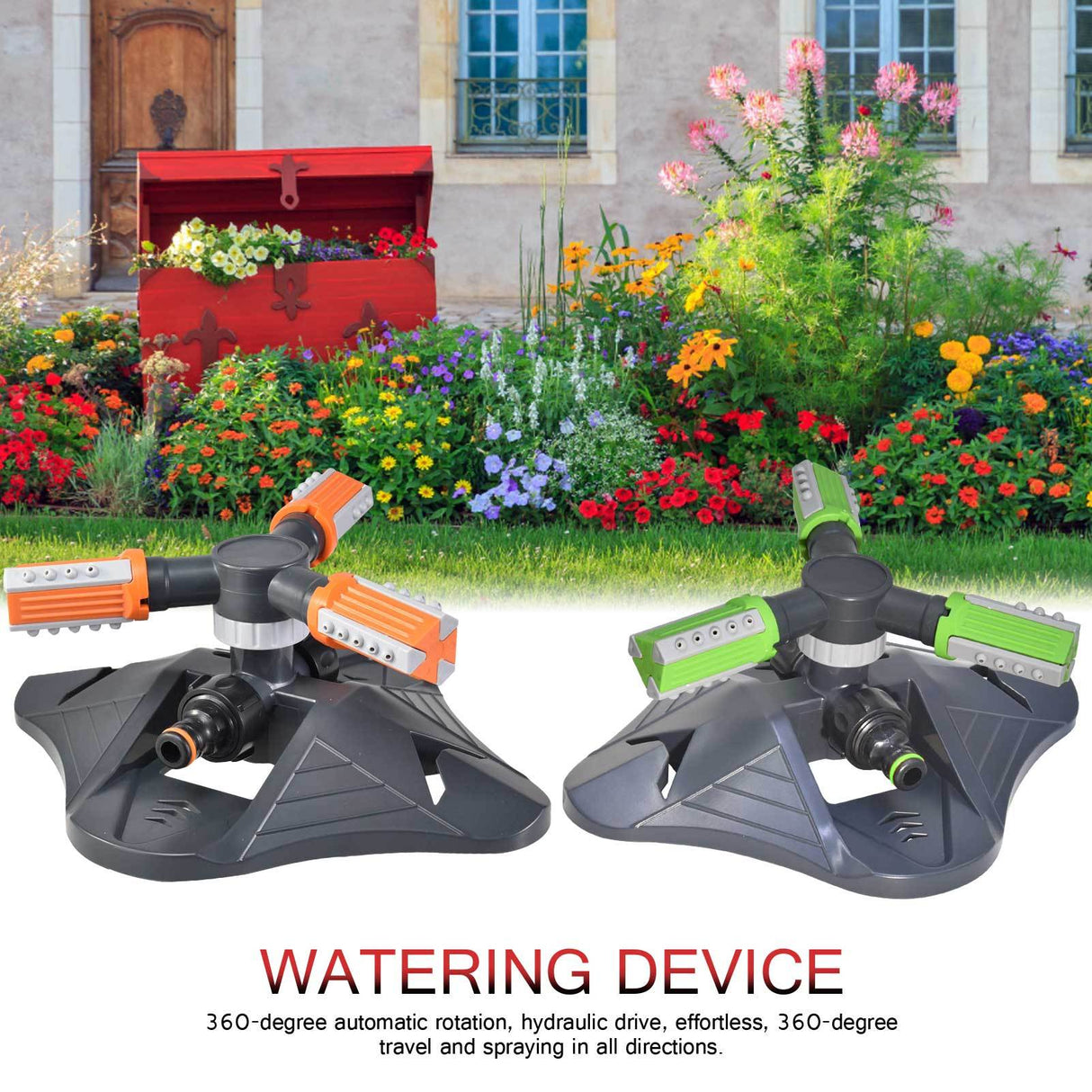 Garden Agricultural Irrigation Device 360 Degree Automatic Sprinkler