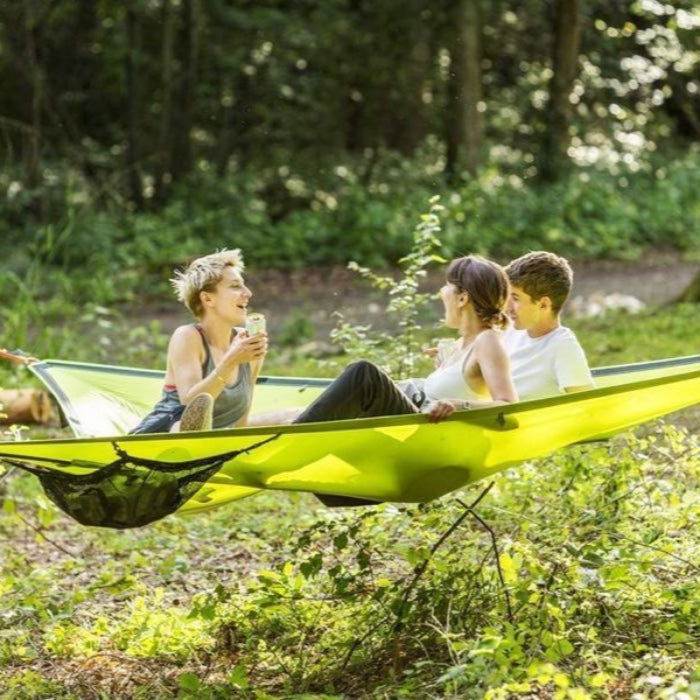 Three Point Design Portable Hammock Multi-functional Triangle Aerial Mat