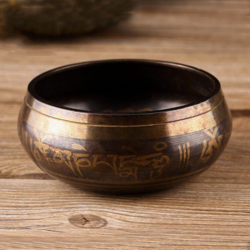 Meditation Bowl Sound Therapy Bowl Copper Buddhist Sound Bowl