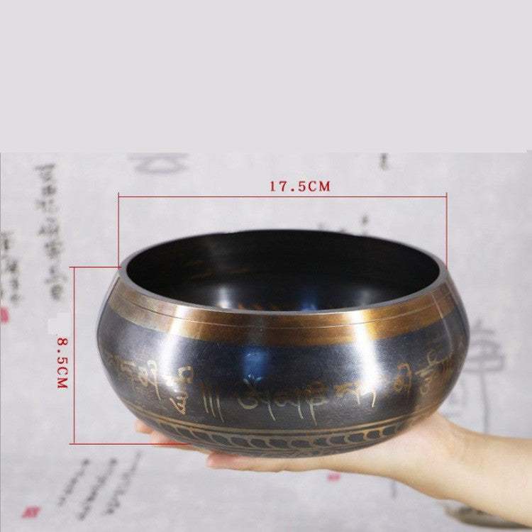 Meditation Bowl Sound Therapy Bowl Copper Buddhist Sound Bowl
