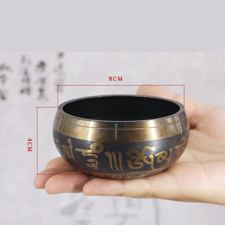 Meditation Bowl Sound Therapy Bowl Copper Buddhist Sound Bowl