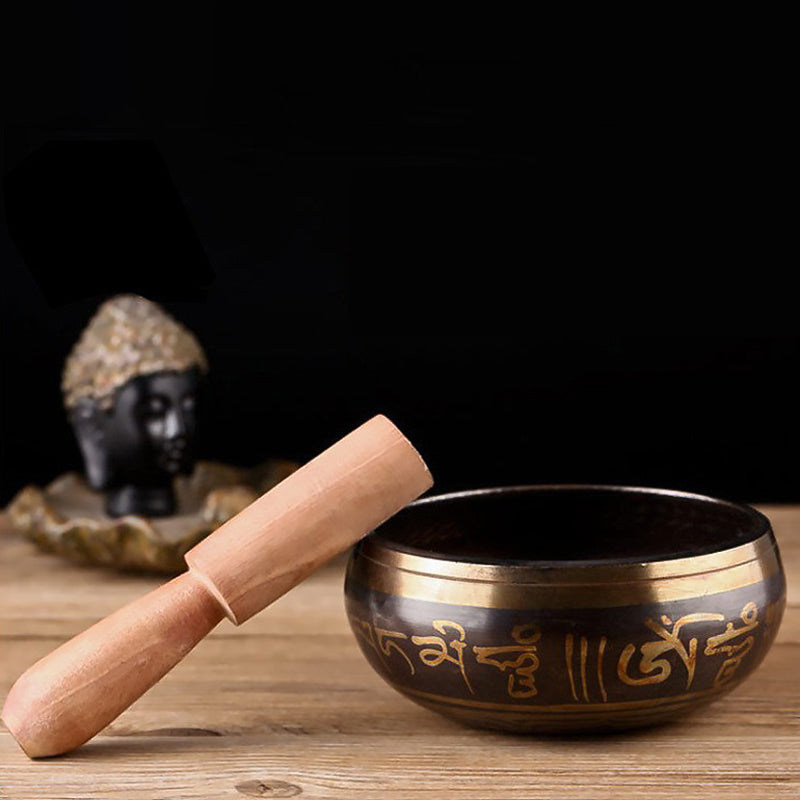 Meditation Bowl Sound Therapy Bowl Copper Buddhist Sound Bowl
