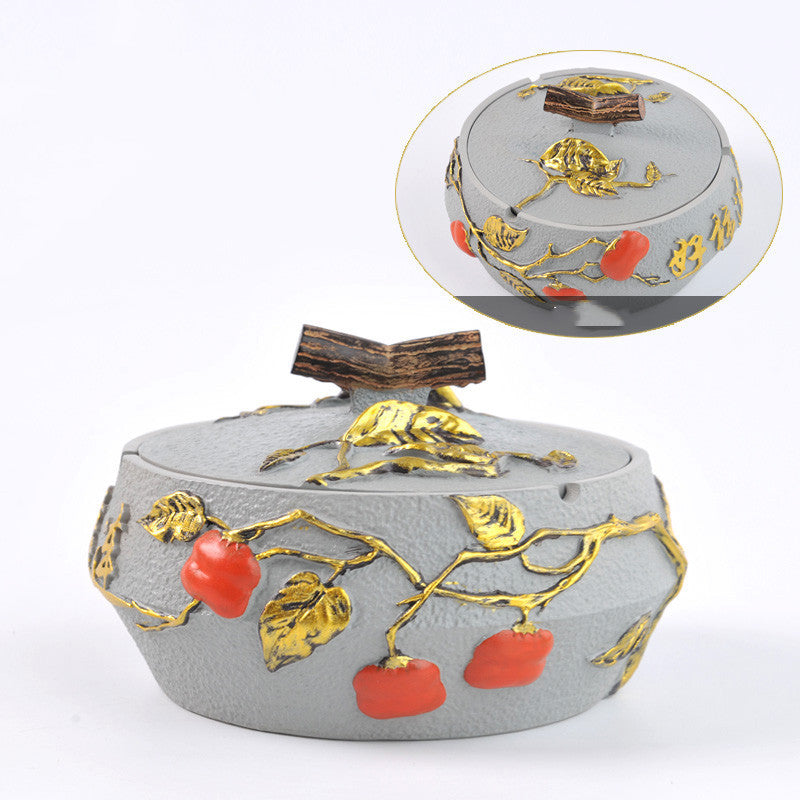 Kreativer Aschenbecher mit Cover großer Haushalts Wohnzimmer Modepersönlichkeit