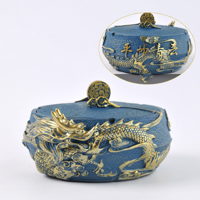 Kreativer Aschenbecher mit Cover großer Haushalts Wohnzimmer Modepersönlichkeit