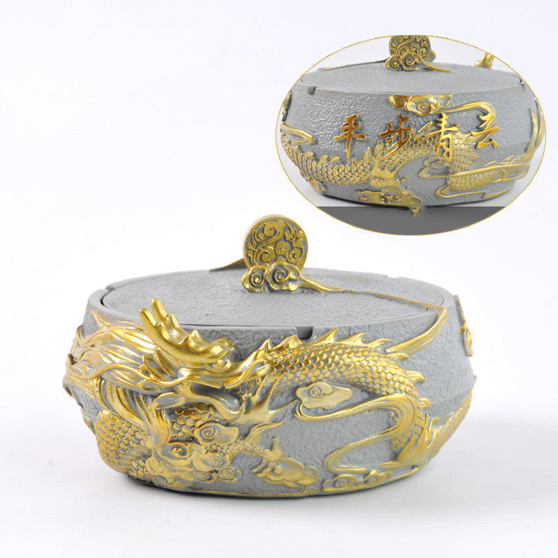 Kreativer Aschenbecher mit Cover großer Haushalts Wohnzimmer Modepersönlichkeit