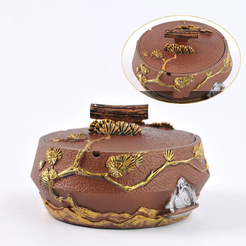 Kreativer Aschenbecher mit Cover großer Haushalts Wohnzimmer Modepersönlichkeit