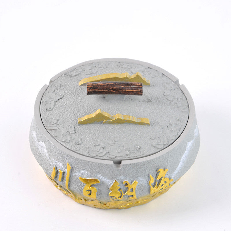 Kreativer Aschenbecher mit Cover großer Haushalts Wohnzimmer Modepersönlichkeit