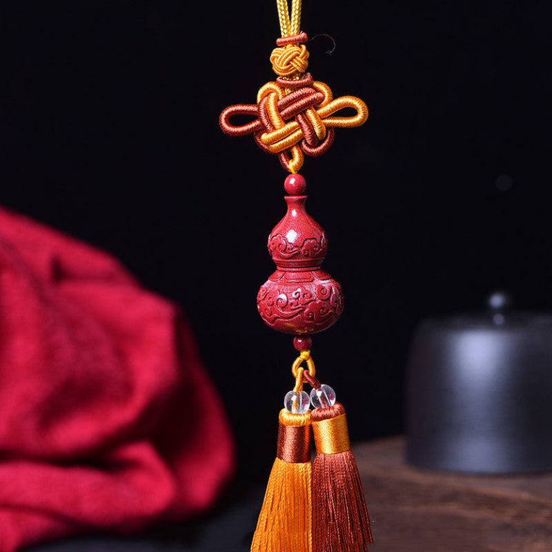 Roherz lila Gold Sand -Qing -Dynastie Fünf Kaiser -Münzen Auto Innenausstattung Anhänger