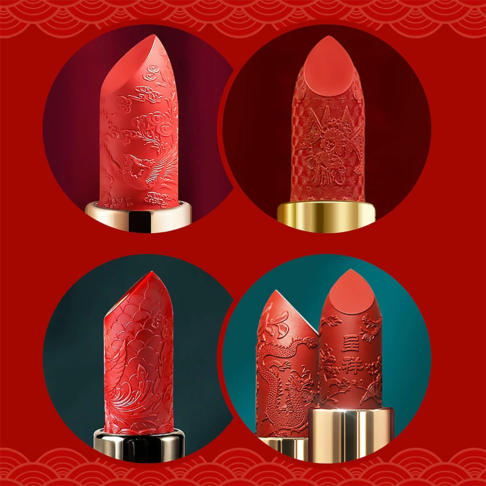 Seven Fairies Carved Lipstick Set with 7 Shades in Elegant Gift Box-3