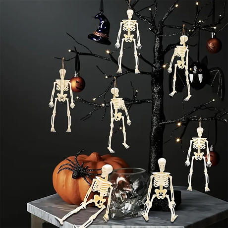 Halloween Resin Hanging Ornaments Set Indoor Outdoor Decorations-1