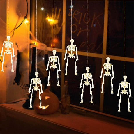 Halloween Resin Hanging Ornaments Set Indoor Outdoor Decorations-2