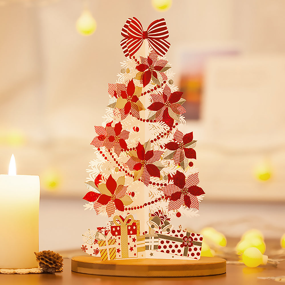 Three Dimensional Christmas Greeting Card Holiday Gift Card-3
