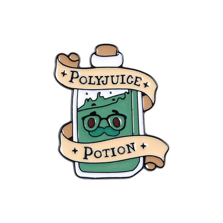 Enamel Potion Love Brooch