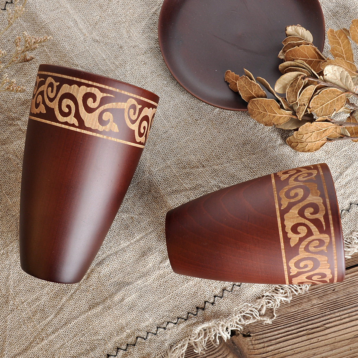 Nationale Teetasse im Stil