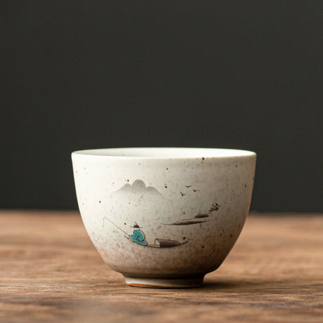 Ofenwechsel Teetasse Keramik Kungfu Retro