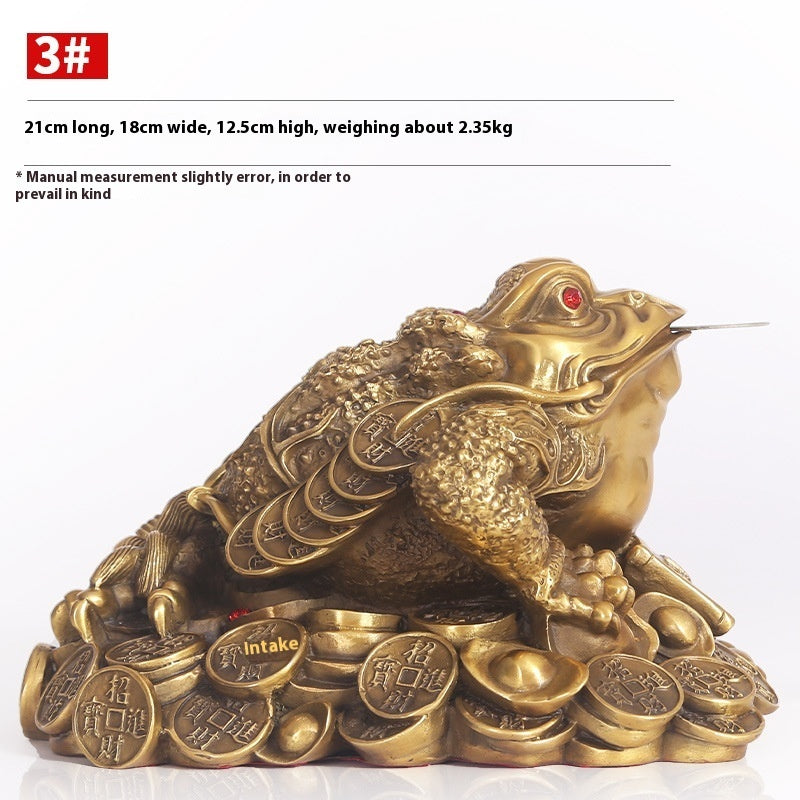 Messingdekoration Schatzkammer Home Ornament Wohnzimmer Weinschrank Büro Eröffnung Eröffnung