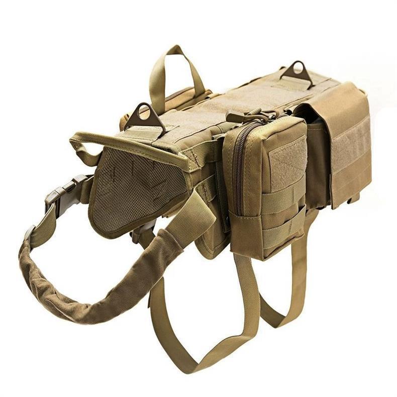 Tactical Dog Harness Adjustable Military Vest