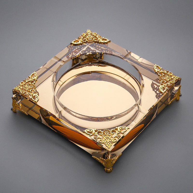 Luxuskristallglas Aschenbecher kreativer Persönlichkeitstrend