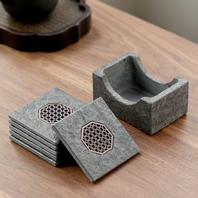 Kung Fu Saucer Isolierte Teeuntersetzer