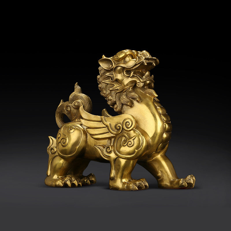 Groß alle Kupferpixiu -Ornamente Home Glückshandwerk