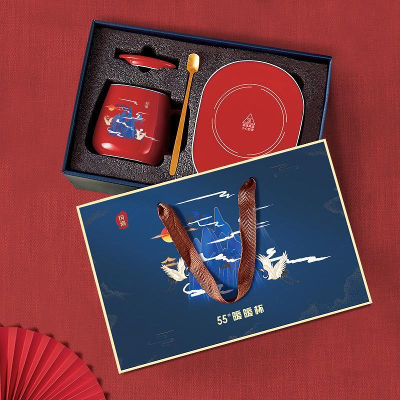 Thermostatische Geschenk Keramik Becher Geschenkbox Set