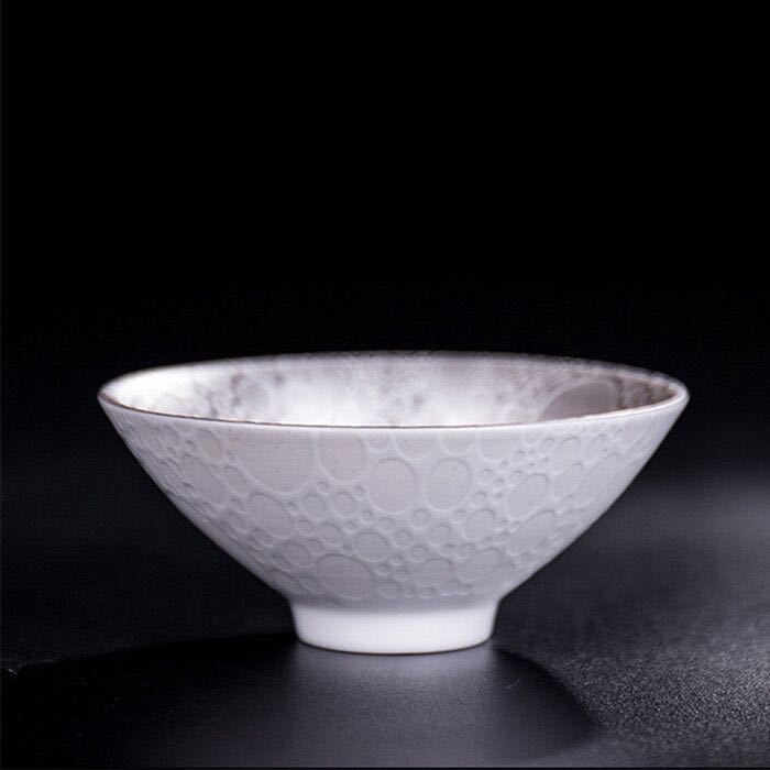 Auspicious Cloud Hat Cup Ceramic Silver-gilt Tea Cup-6