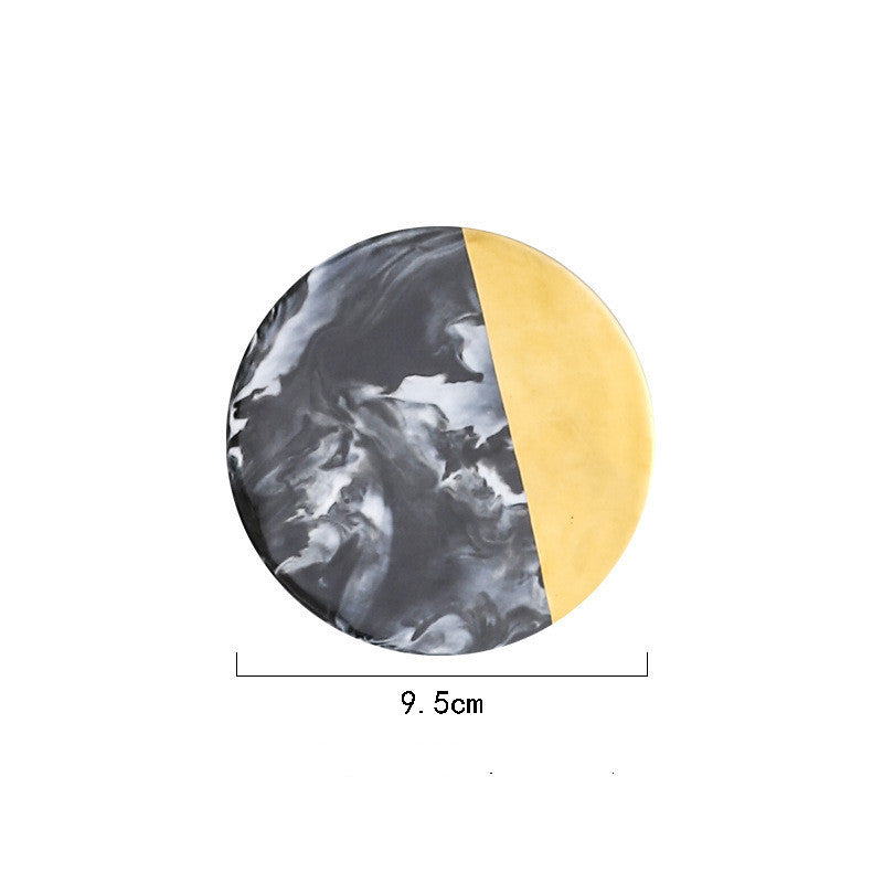 Tinte und Wäsche Marmor Coaster