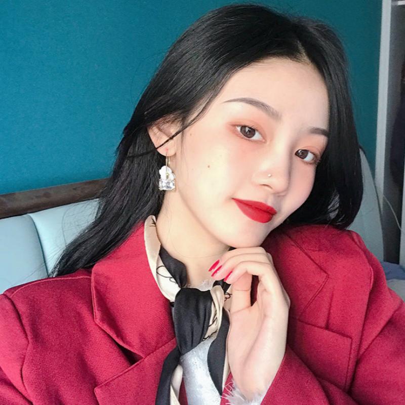 Crystal Flower Earrings