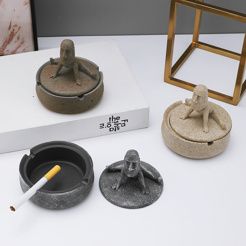 Osterinsel Stoneman Personalisierte Aschenbecher personalisierte