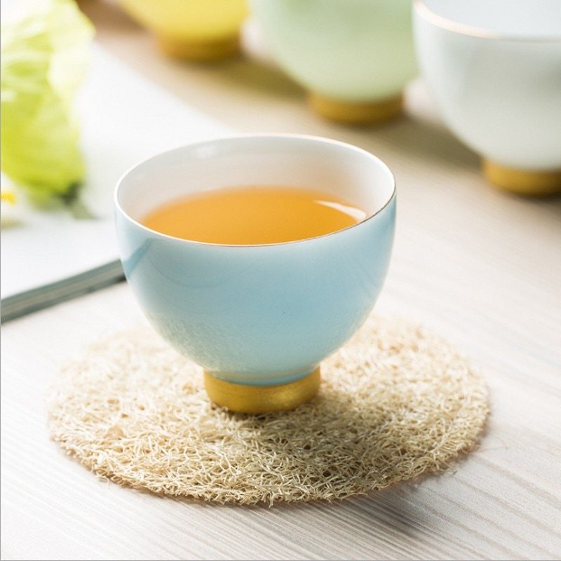 TRACING GOLD CERAMIC TEAKUR