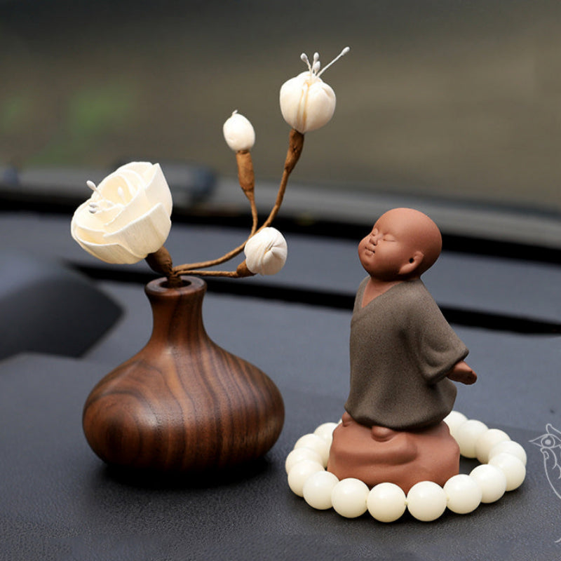 Creative Car Decoration Zen Little Monk Ornaments