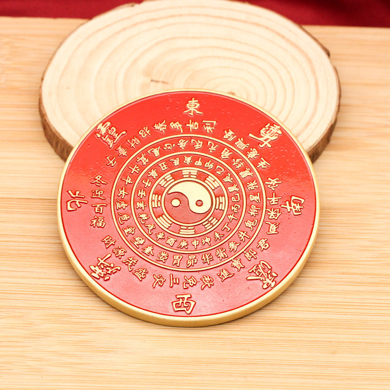 Embossed Eight Trigrams Ornament The Official of Heaven Brings Happiness Decoration