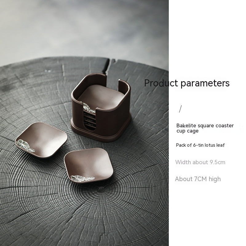 Chinesische Bakelit-Untersetzerhausdämmungskissen Nicht-Schlupfmatte