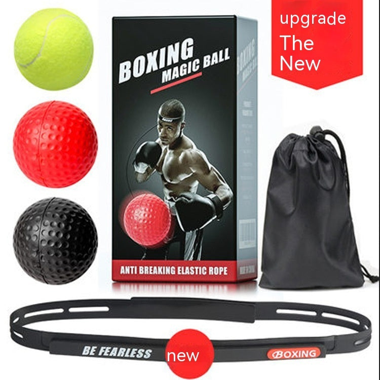 Head-mounted Boxing Speed Ball Fight Reaction Training