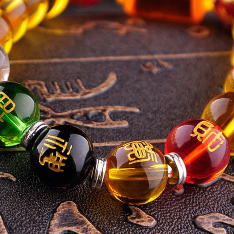 Five Way God of Wealth Bracelet Bead Bracelet