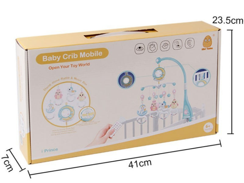 Baby Rattles Mobiles Toy Holder Musical Box Projection Newborn Infant Toys