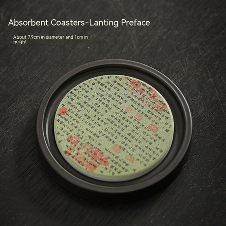 Absorptionsbakelitische Untersetzer Tee -Zeremonie Wärme -Proof -Matte