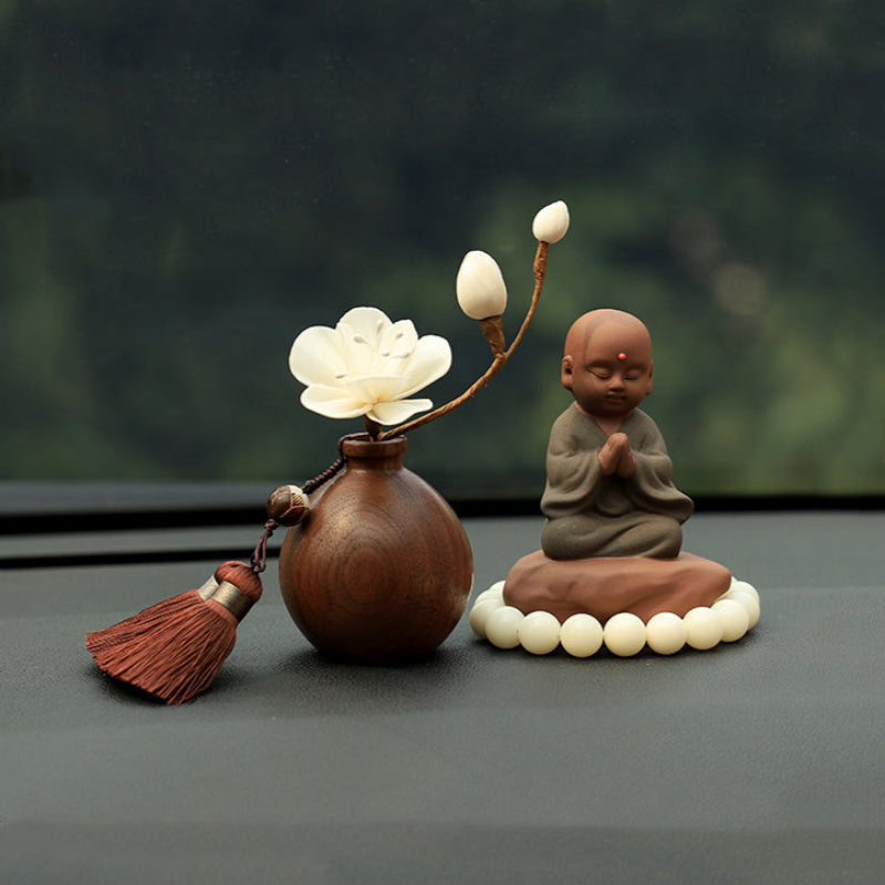 Creative Car Decoration Zen Little Monk Ornaments