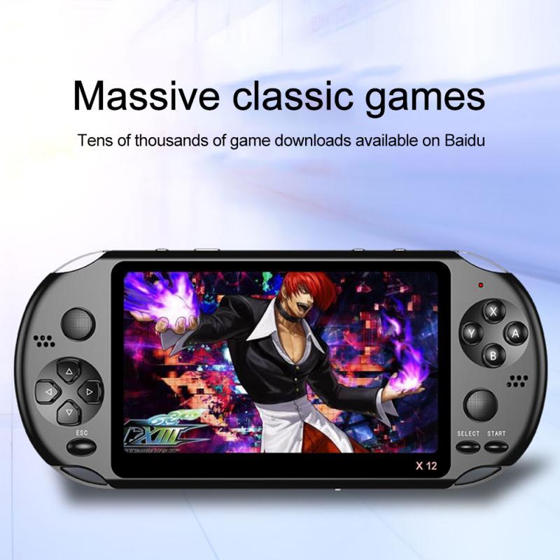 PSP Handheld Game Console X12 Large-screen Arcade Version 8G