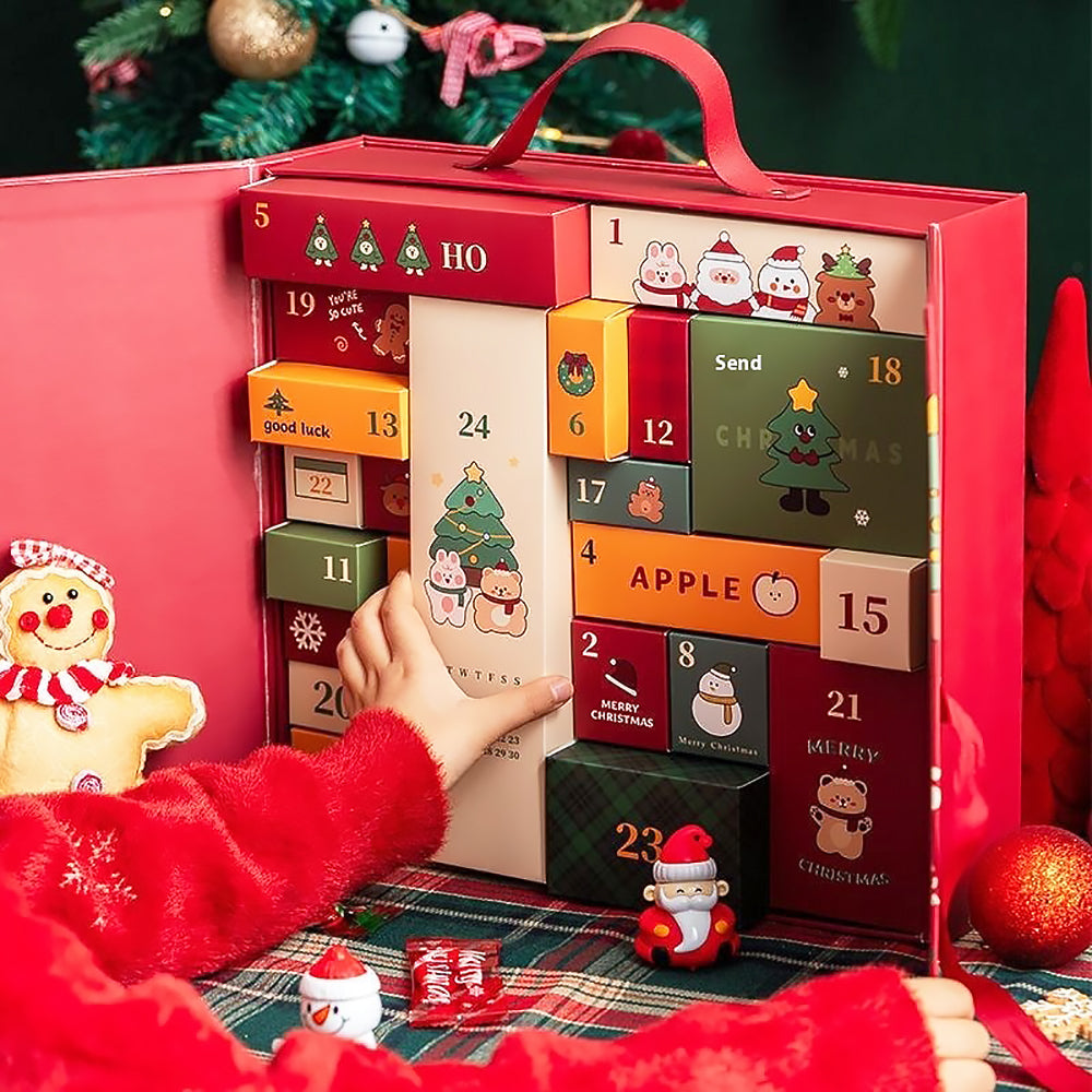 DIY Christmas Advent Calendar Box-1