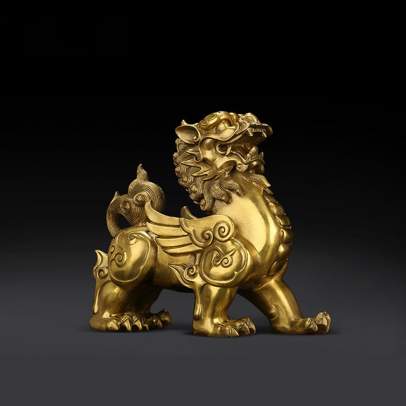 Groß alle Kupferpixiu -Ornamente Home Glückshandwerk