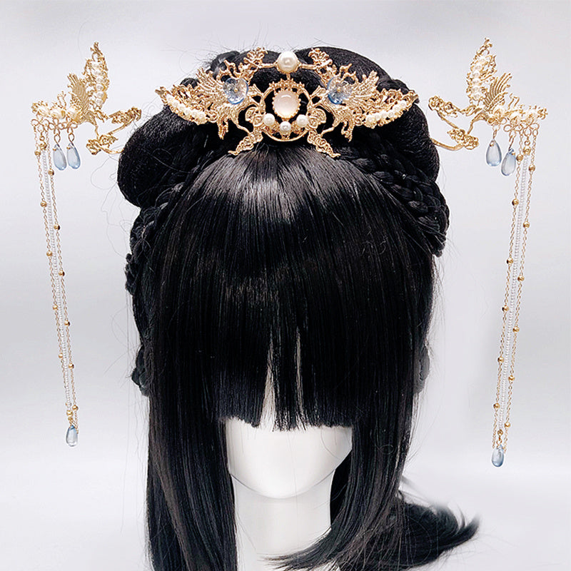 Original Hanfu weiblicher Haarnadel Ancient Style Hair Accessoires Haarnadel
