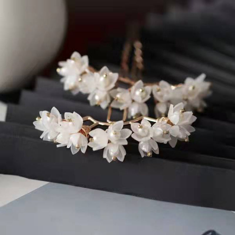 Hanfu -Accessoires Bell Orchidee Blume Haarnadel
