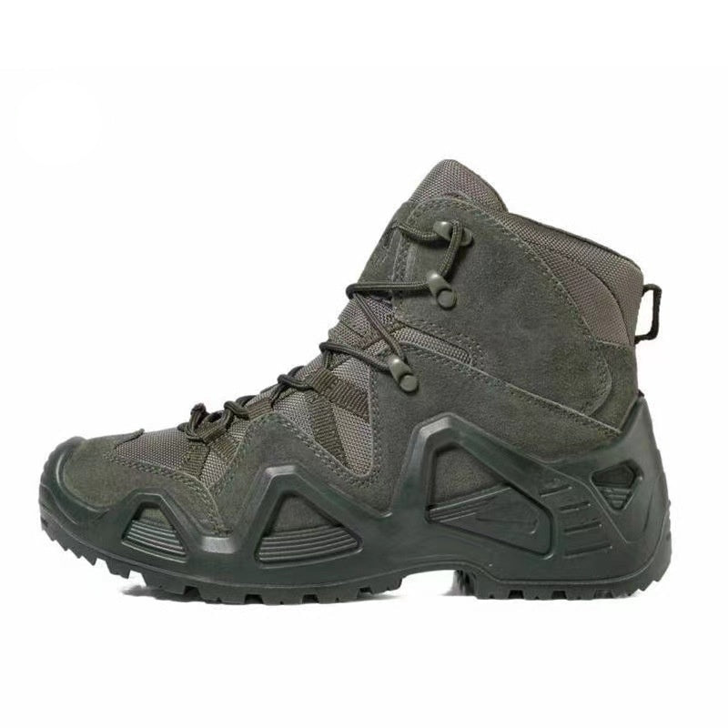 Military Fans Outdoor Training Hiking Shoes Mid-top High-top Combat Boots
