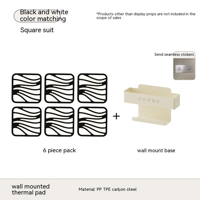 Hochtemperaturfestigkeitsverbrichter verhindern die Küchenträger, Geschirr und Teller nicht rutschfestige Teetassenmatte