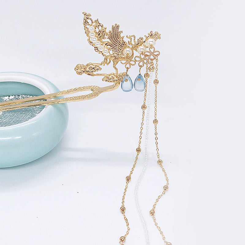 Original Hanfu weiblicher Haarnadel Ancient Style Hair Accessoires Haarnadel