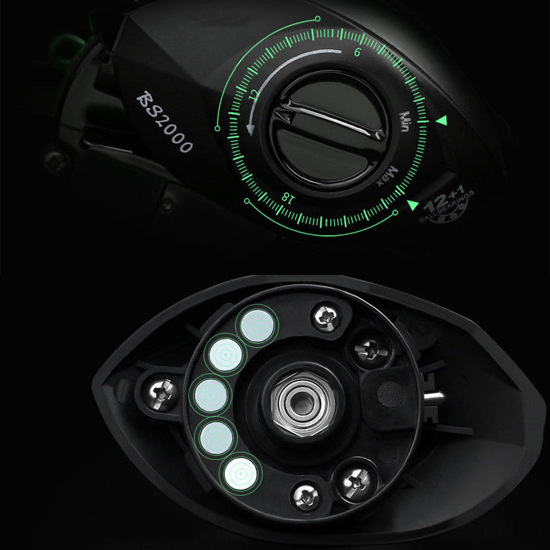 Fashion Fishing Reel Simple Fishing Micro-object Droplet Wheel