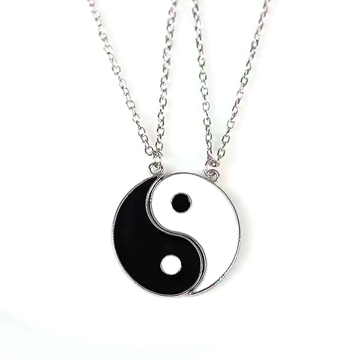 Chinese Style Yin Yang Bracelet Black White Matching Bracelet-8