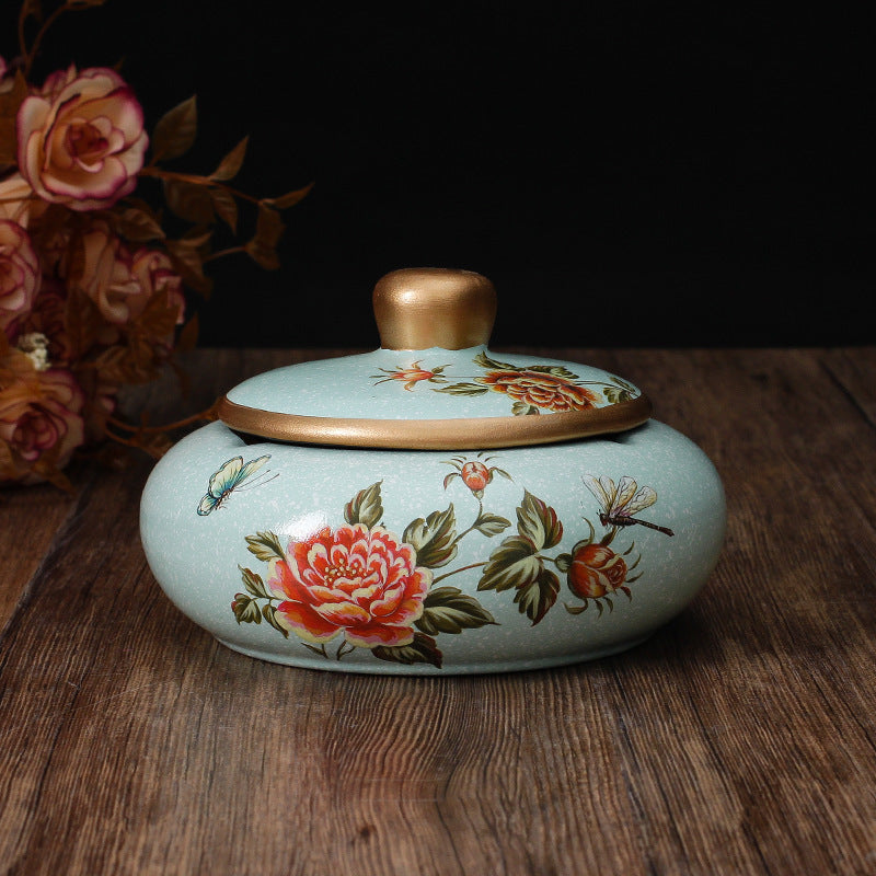 Ceramic Ashtray Coffee Table Boutique Decoration